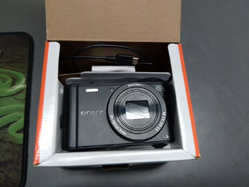 Sony Cyber-shot Dsc-wx350 | 18.2 MP Digitalkamera - Schwarz |  mit Originalverpackung | Zustand: Sehr Gut