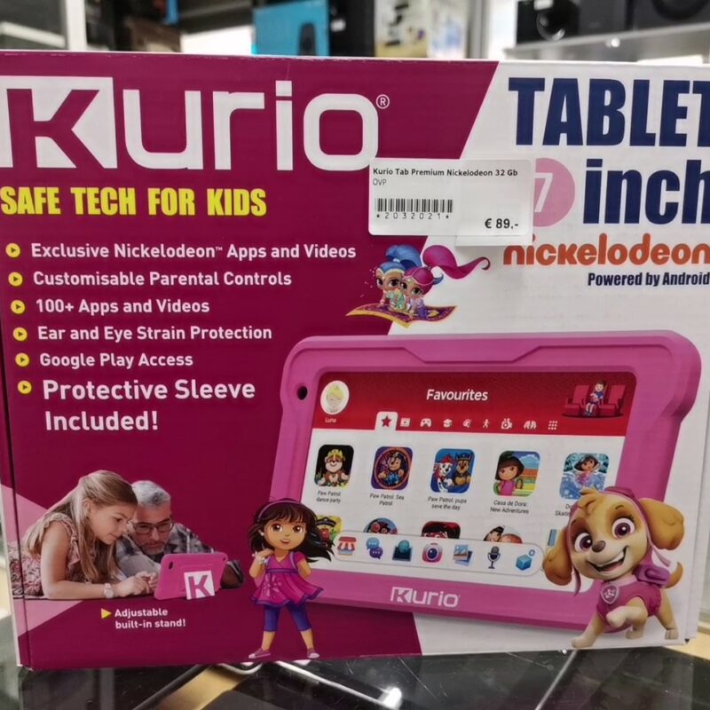 Kurio Tab Premium Nickelodeon 32 Gb Rosa | mit Originalverpackung  | Zustand: Neu