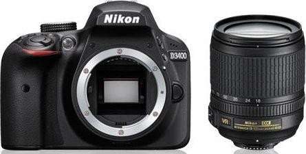 Nikon D3400 AF-S VR DX 18-105mm 3.5-5.6G ED | Mit Akku+Ladegerät |  12250 Auslösungen | Zustand: Sehr Gut