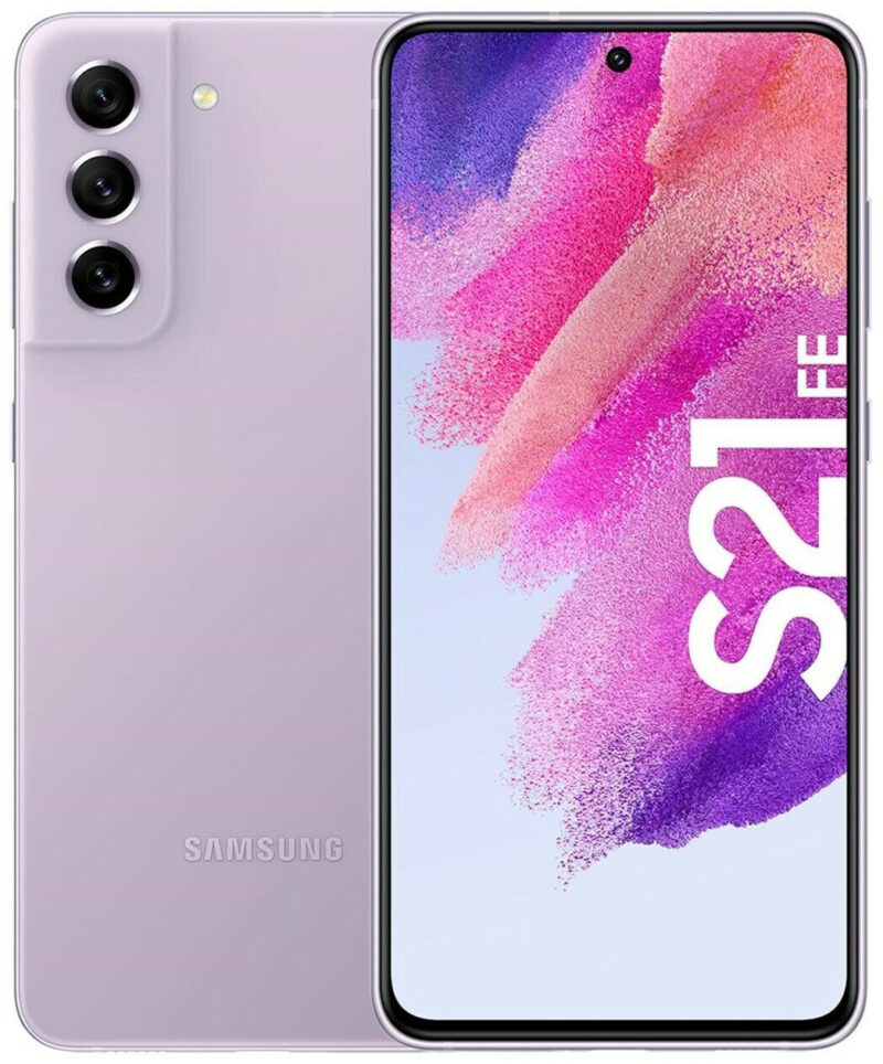 Samsung Galaxy S21 Fe 5G 128GB | mit Originalverpackung | SimLock: Frei | Zustand: Wie Neu | Farbe: violett