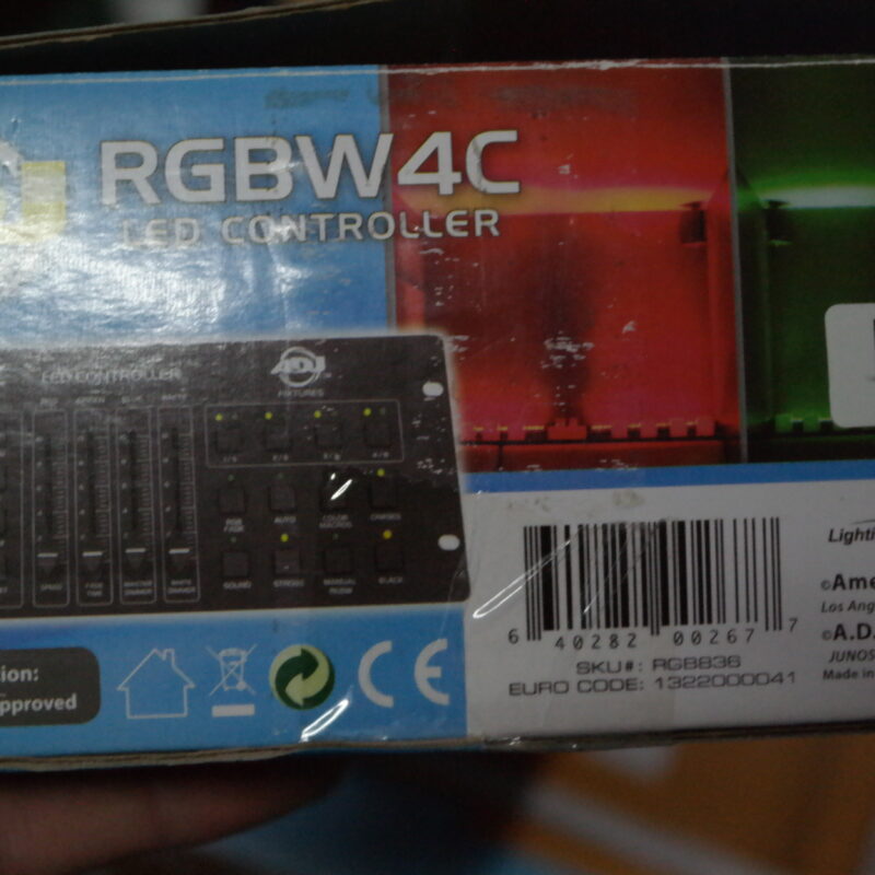 ADJ RGBW4C CONTROLLER | mit Originalverpackung | Zustand: Sehr Gut