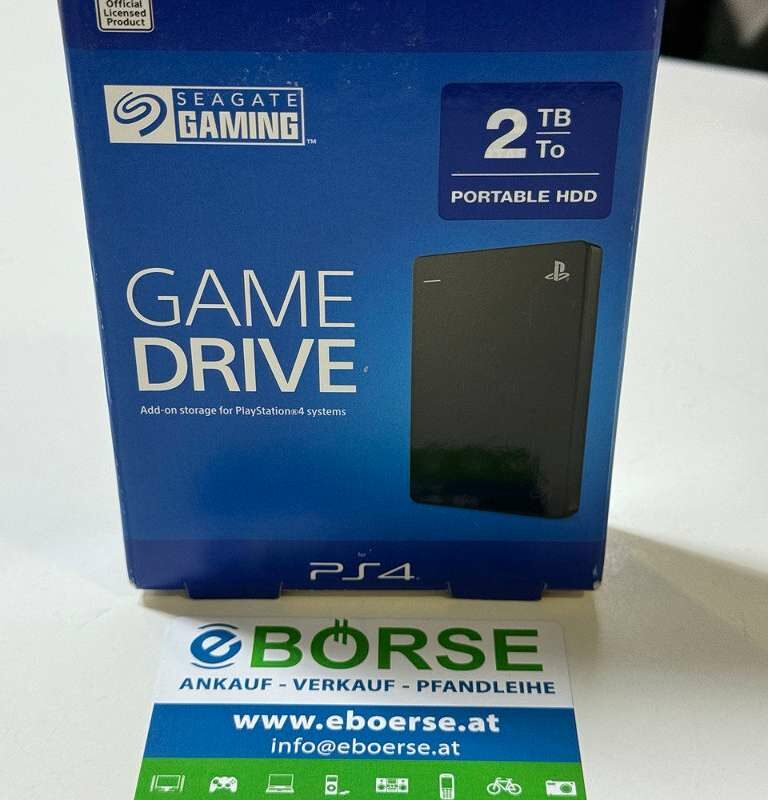 Seagate Game Drive for PS4 schwarz 2TB, | Neu | Zustand: Neu