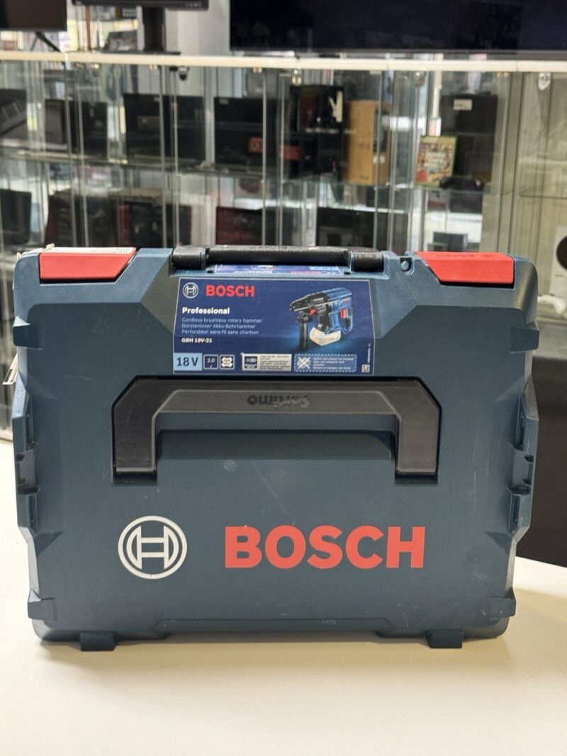 Bosch Professional GBH 18V-21 Akku-Bohr-/Meißelhammer inkl. L-Boxx + 2 Akkus 4.0Ah | Koffer  |  Originale Rechnung  | Zustand: Sehr Gut