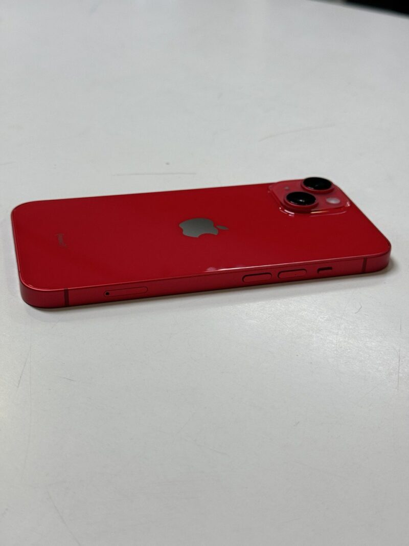 iPhone 14 128GB Red | Mit Originale Rechnung von Mediamarkt  |  Batterie 100% | SimLock: Frei | Zustand: Wie Neu | Farbe: rot