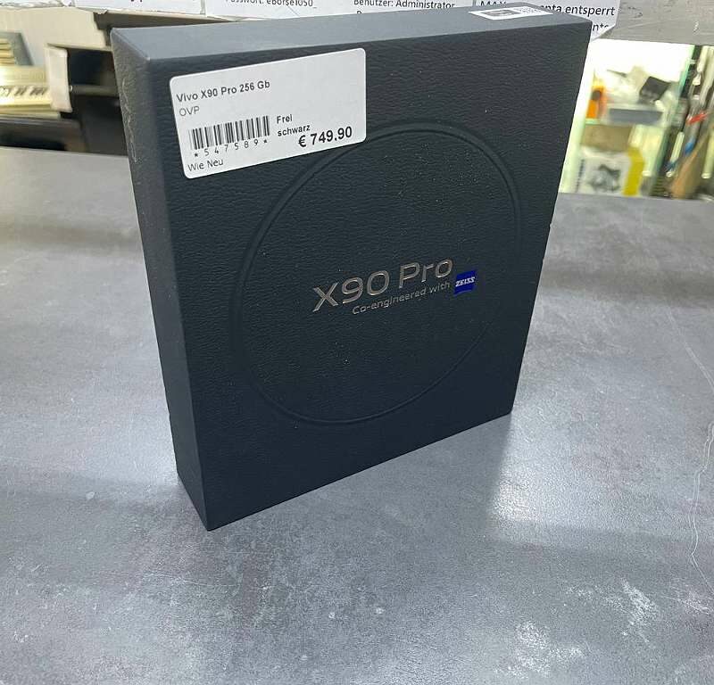 Vivo X90 Pro 256 Gb | mit Originalverpackung  | SimLock: Frei | Zustand: Wie Neu | Farbe: schwarz
